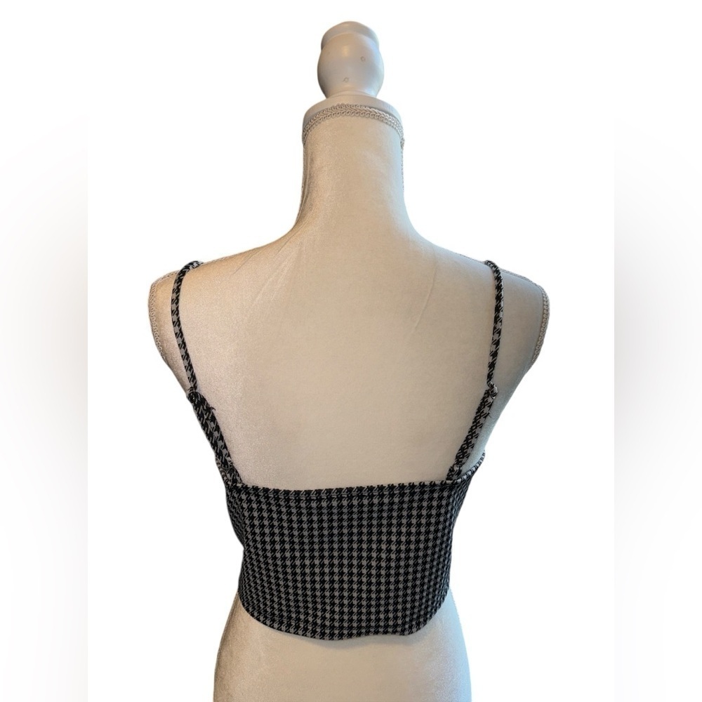 Iris Houndstooth Pattern Bustier #64 - Picture 2 of 3
